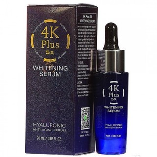 Serum 4K Plus 5X Whitening Th ái Lan 20ml – Dưỡng Trắng, Căng Bóng Da
