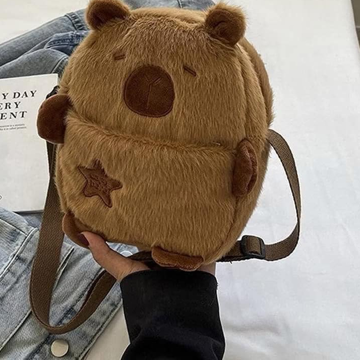 TÚI ĐEO CHÉO CAPYBARA ĐỰNG LÌ XÌ, ĐIỆN THOẠI SIÊU XINH