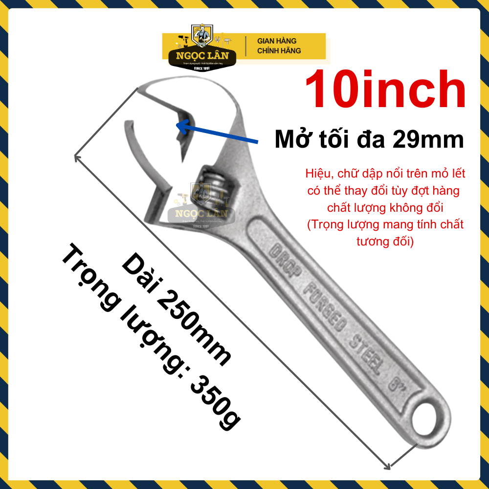 Mỏ lếch, mỏ lết trung quốc đủ size 6'', 8'', 10'', 12'', 15''
