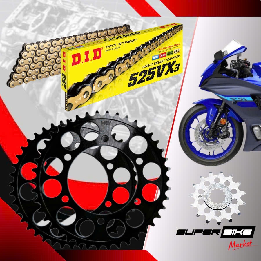NHÔNG SÊN DĨA THÉP YAMAHA YZF R7 2022-2024 | Shopee Việt Nam