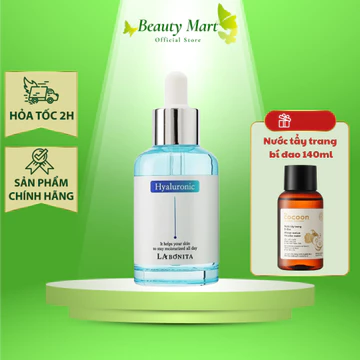 Serum dưỡng ẩm LA BONITA Vital Hyaluronic Acid Serum 50ml - Serum phục hồi da - Tinh chất dưỡng da dành cho mọi loại da