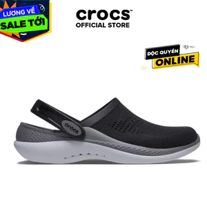 Giày Clog Unisex Crocs Literide 360 - Đen