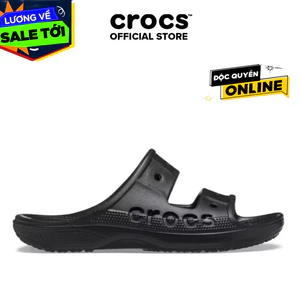 DÉP XĂNG ĐAN UNISEX CROCS BAYA - BLACK