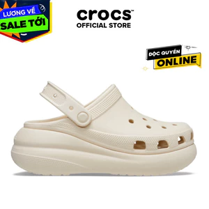 GIÀY CLOG UNISEX CROCS CRUSH CLASSIC - BONE