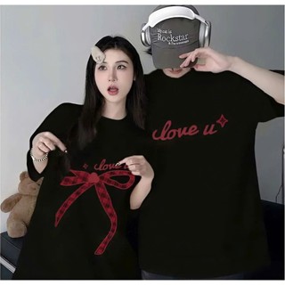 Áo thun cặp đôi nam nữ Chepol, form rộng, Local Brand, áo phông cặp đôi unisex, quà tặng người yêu LOVE U - CP_x4696