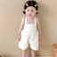 QC Set yếm kèm áo cover Hàn Quốc hàng quảng châu cho bé gái 6-14kg
