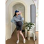 Quần Bầu Legging Đùi Short Quần Bầu Legging Ngố Đùi Chất Zip Hai Da Có Đáp Và Chun Điều Chỉnh Bụng Co Dãn 4 Chiều