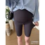 Quần Bầu Legging Đùi Short Quần Bầu Legging Ngố Đùi Chất Zip Hai Da Có Đáp Và Chun Điều Chỉnh Bụng Co Dãn 4 Chiều