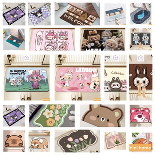 thảm lau chân 3D cute siêu thấm hút, thảm siêu thấm hút chính hãng vinihome