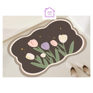 thảm lau chân 3D cute siêu thấm hút, thảm siêu thấm hút chính hãng vinihome