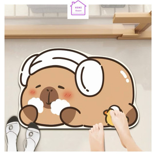 thảm lau chân 3D cute siêu thấm hút, thảm siêu thấm hút chính hãng vinihome
