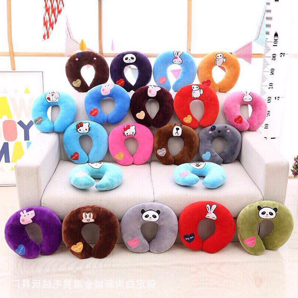 Gối Chữ U Hình Thú Siêu Mềm Mại Ngộ Nghĩnh Cute