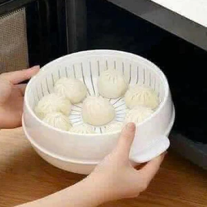 BỘ KHAY HẤP DÙNG CHO LÒ VI SÓNG CÓ NẮP ĐẬY TIỆN LỢI