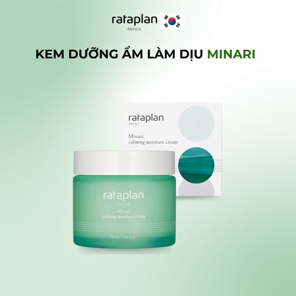 Kem dưỡng ẩm Minari RATAPLAN làm dịu da dưỡng ẩm sâu, phục hồi da mịn ...