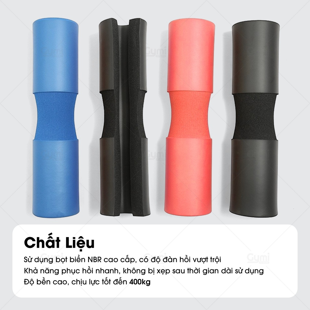 Đệm Mút Lót Bảo Vệ Cổ, Vai, Hỗ Trợ Gánh Tạ Squad Tập Gym - MutGanhTa