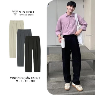 Quần Âu Nam Ông Suông Cạp Chun Lưng Cao Phong Cách Hàn Quôc Trẻ Trung Năng Động QABG02