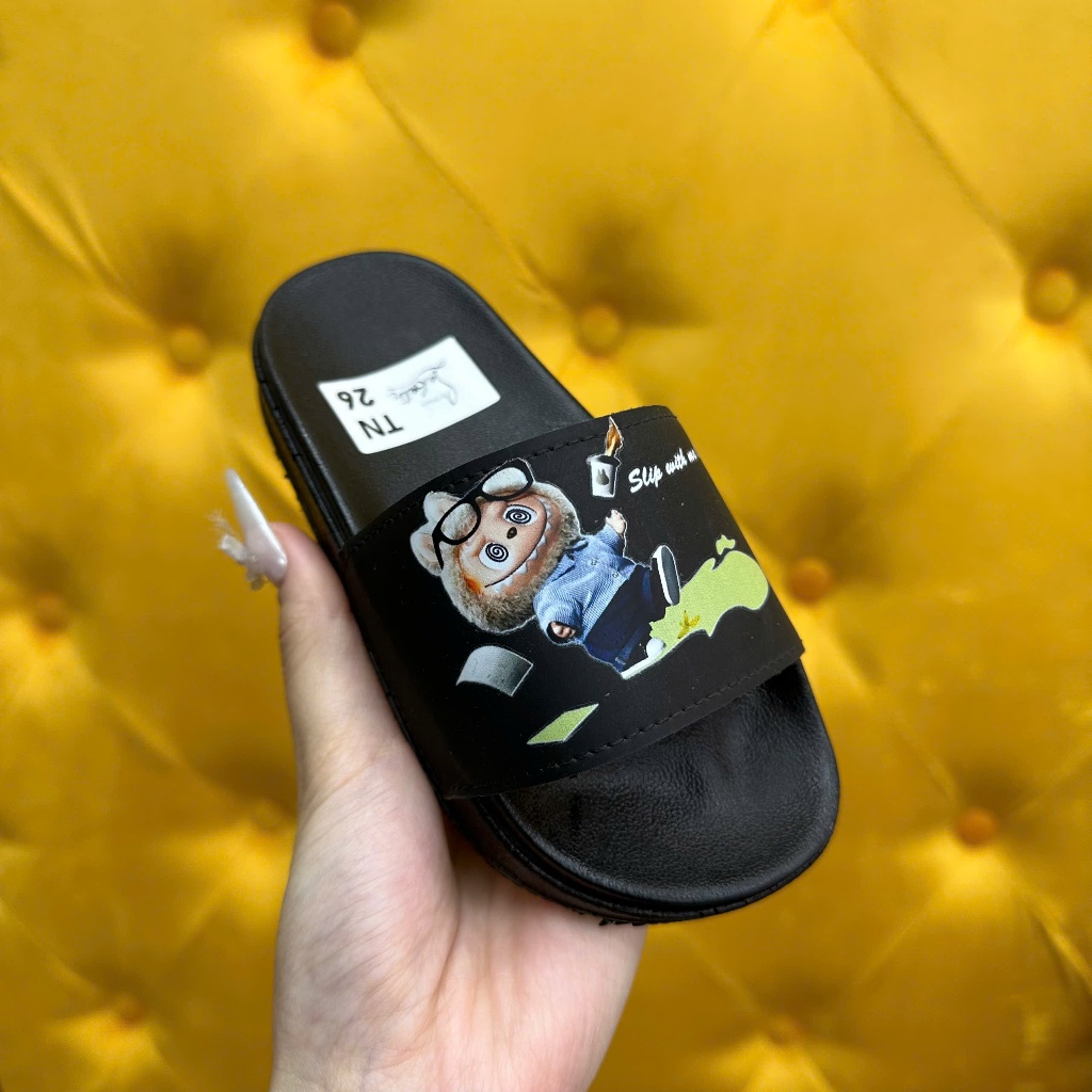 Dép Nam In Hình Cute Siêu Đẹp - Dép Cho Bé Trai In Hoạt Hình Dễ Thương
