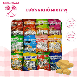 Lương Khô Mini Fucuco 12 Vị Chính hãng Túi 400g - CÔ THƯ MARKET
