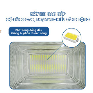 Ảnh 4 – Đèn Pha Năng Lượng Mặt Trời TP SOLAR 200W, 300W, 600W Chiếu Sáng 100-300m2, Vỏ Hợp Kim Nhôm, Sáng Xuyên Đêm