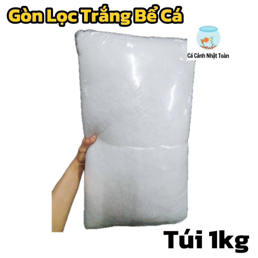 1KG GÒN MIẾNG KÍ VẬT LIỆU LỌC HỒ CÁ NON BỘ DÀI 5m4 RỘNG 35cm DÀY 3cm