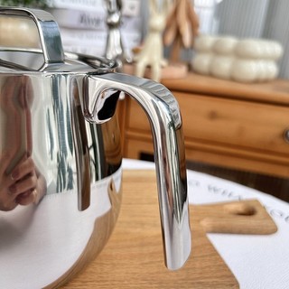 Ca Inox Chockmen Đựng Dầu Thừa 1.5L CKM98, Ca Đong Rót Inox Có Vạch Chia