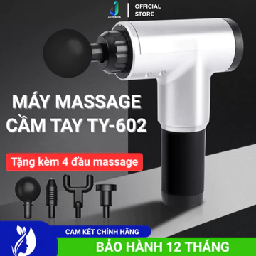 Súng Massage, Máy Massage Fascial Gun Cầm Tay TY-602 Mát xa Giảm Mỡ, Giảm Nhức Mỏi, Căng Cơ
