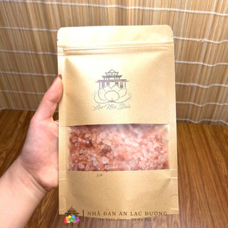 1Kg Muối hạt hồng Himalaya (pink salt) dạng hạt 3-5mm, thanh tẩy năng lượng