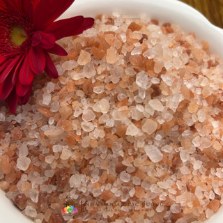 1Kg Muối hạt hồng Himalaya (pink salt) dạng hạt 3-5mm, thanh tẩy năng lượng