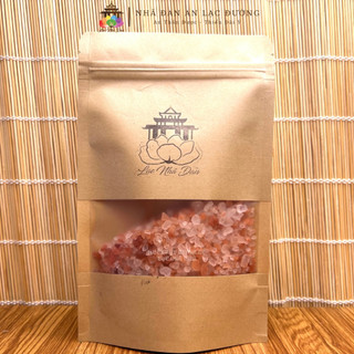 1Kg Muối hạt hồng Himalaya (pink salt) dạng hạt 3-5mm, thanh tẩy năng lượng