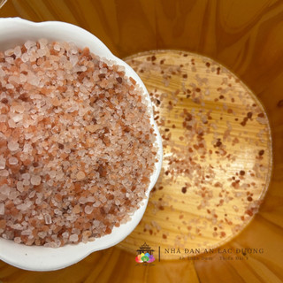 1Kg Muối hạt hồng Himalaya (pink salt) dạng hạt 3-5mm, thanh tẩy năng lượng