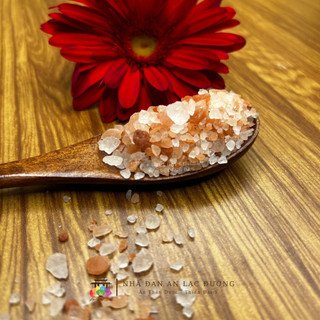 1Kg Muối hạt hồng Himalaya (pink salt) dạng hạt 3-5mm, thanh tẩy năng lượng