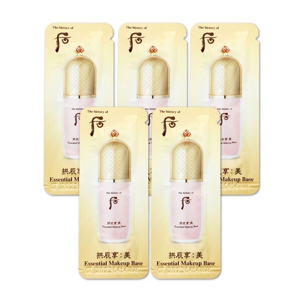 10 Gói kem lót WHOO HỒNG trang điểm nâng tone da sáng hồng The History Of Whoo Gongjinhyang Mi Essential Makeup 1m | BigBuy360 - bigbuy360.vn