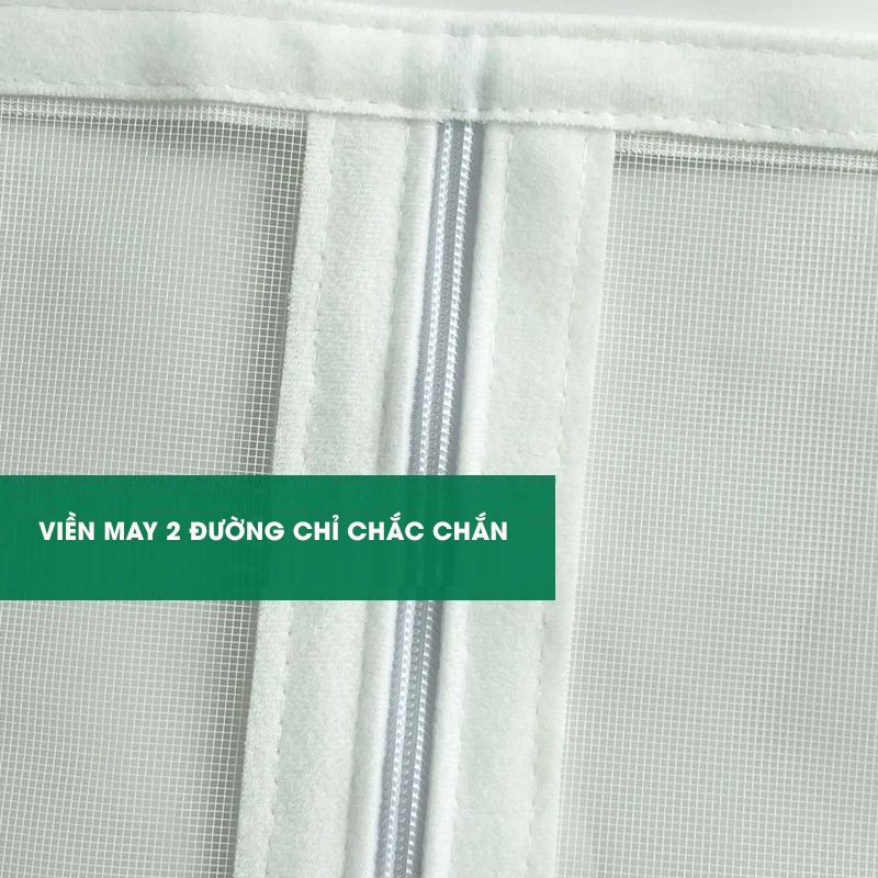 Rèm Chống Muỗi Cửa Sổ Tự Dính Có Khóa Kéo Lưới chống Muỗi Rèm Cửa Sổ Làm Có Làm Theo Yêu Cầu PABARO