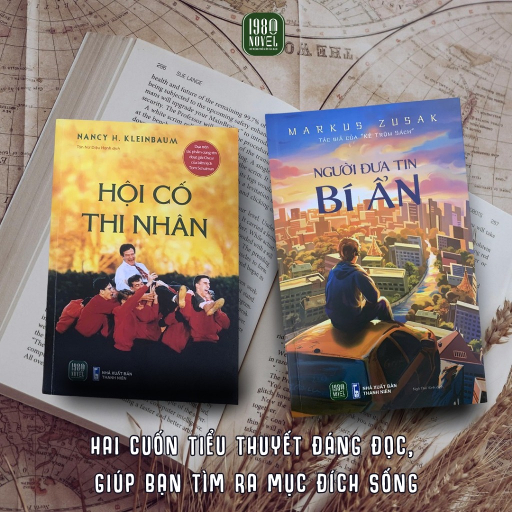 Sách - Combo 2 cuốn: Hội Cố Thi Nhân + Người Đưa Tin Bí Ẩn