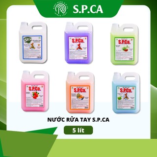 Nước rửa tay S.P.Ca can 5L tạo bọt khử mùi bảo vệ da tay - SPCa000007