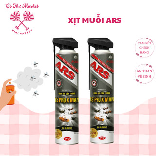 Bình xịt muỗi, côn trùng ARS PRO.X MẠNH không mùi diệt 7 loại côn trùng chai 500ml - CÔ THƯ MARKET