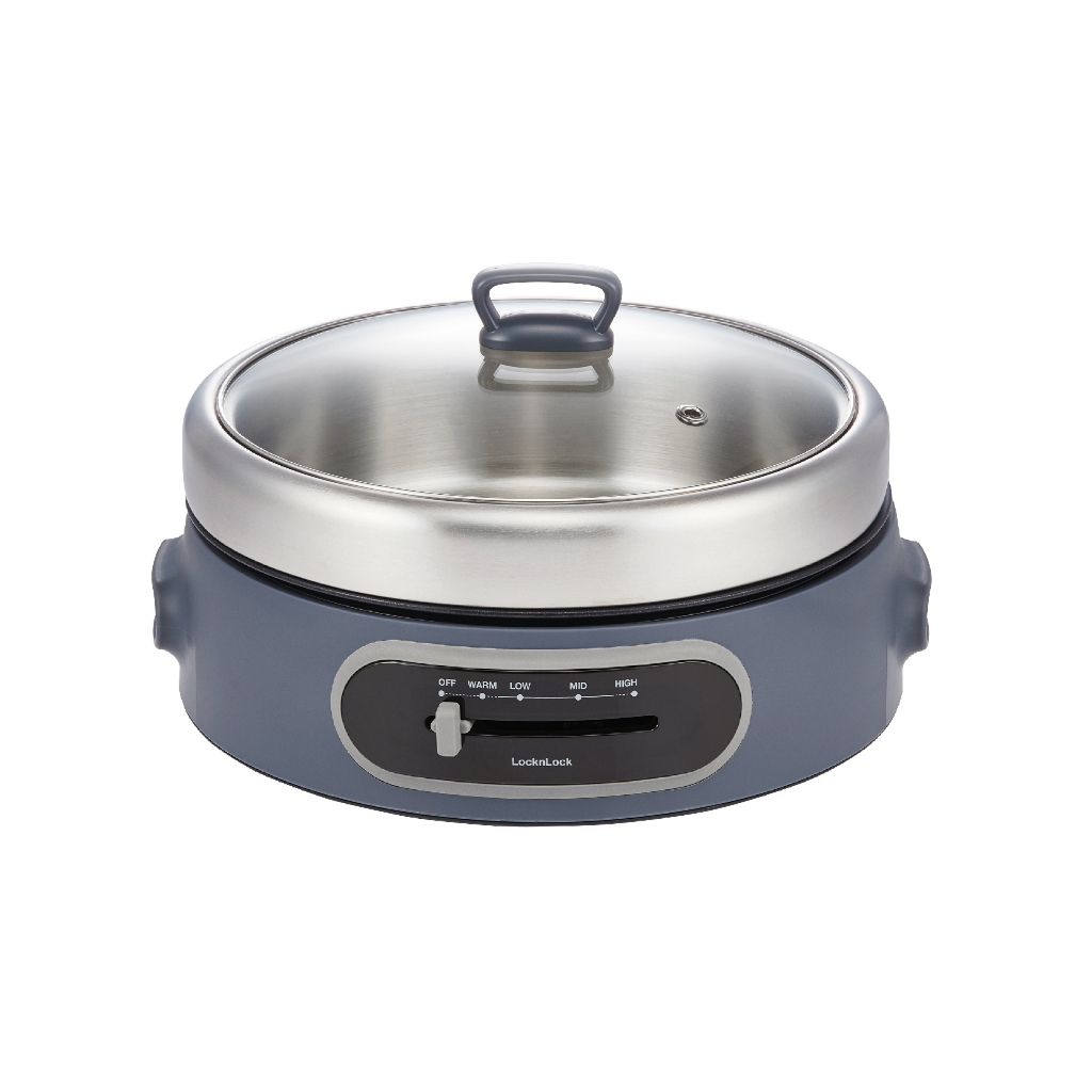 LocknLock Nồi Lẩu Điện Đa Năng Multi Cooker With SS Pot 220-240V, 50 ...