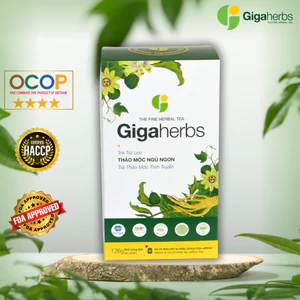 Trà Thảo Mộc Ngủ Ngon Gigaherbs - Hỗ Trợ Nâng Cao Chất Lượng Giấc Ngủ, Giảm Căng Thẳng Mệt Mỏi - Sản Phẩm Chính Hãng