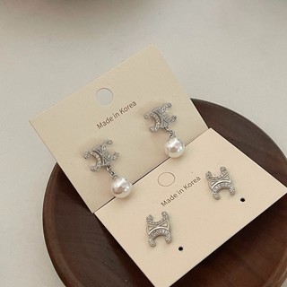IK Bông Tai In Chữ Cao Cấp Thiết Kế Độc Đáo T30