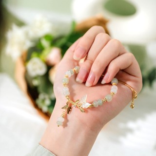 Nabi - Vòng tay Điệp Vũ - Ngọc Bích Hetian - Thu Hút Vượng Khí Mang Lại May Mắn Và Bình An