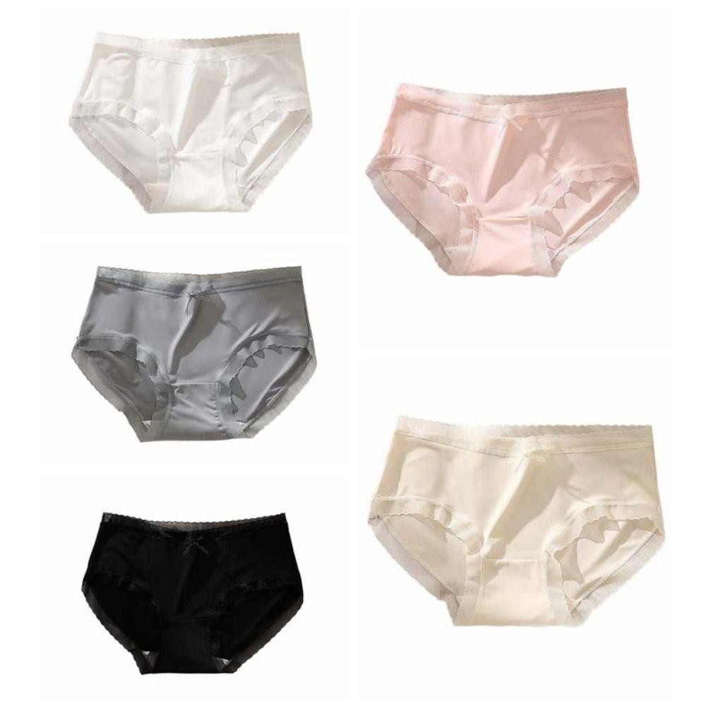 Combo 10 Quần lót nữ su tơ, có pha viền ren mềm , mướt, mặc nhẹ, mát, thoáng 408