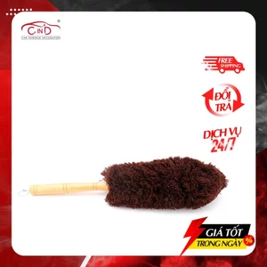 Chổi Quét Bụi Cán Gỗ Ngắn CIND