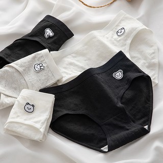 Quần lót nữ cotton kháng khuẩn thoáng mát - Quần sịp nữ cạp vừa tôn dáng lưng chun co giãn tốt LA68