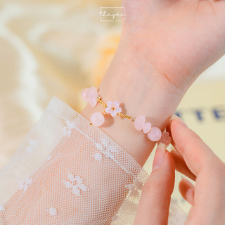 Ella - Vòng tay Tinh Khôi - Thạch Anh Hồng - Mang Lại Bình An Và Hạnh Phúc