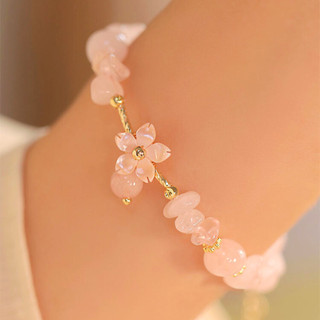 Ella - Vòng tay Tinh Khôi - Thạch Anh Hồng - Mang Lại Bình An Và Hạnh Phúc