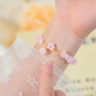 Ella - Vòng tay Tinh Khôi - Thạch Anh Hồng - Mang Lại Bình An Và Hạnh Phúc