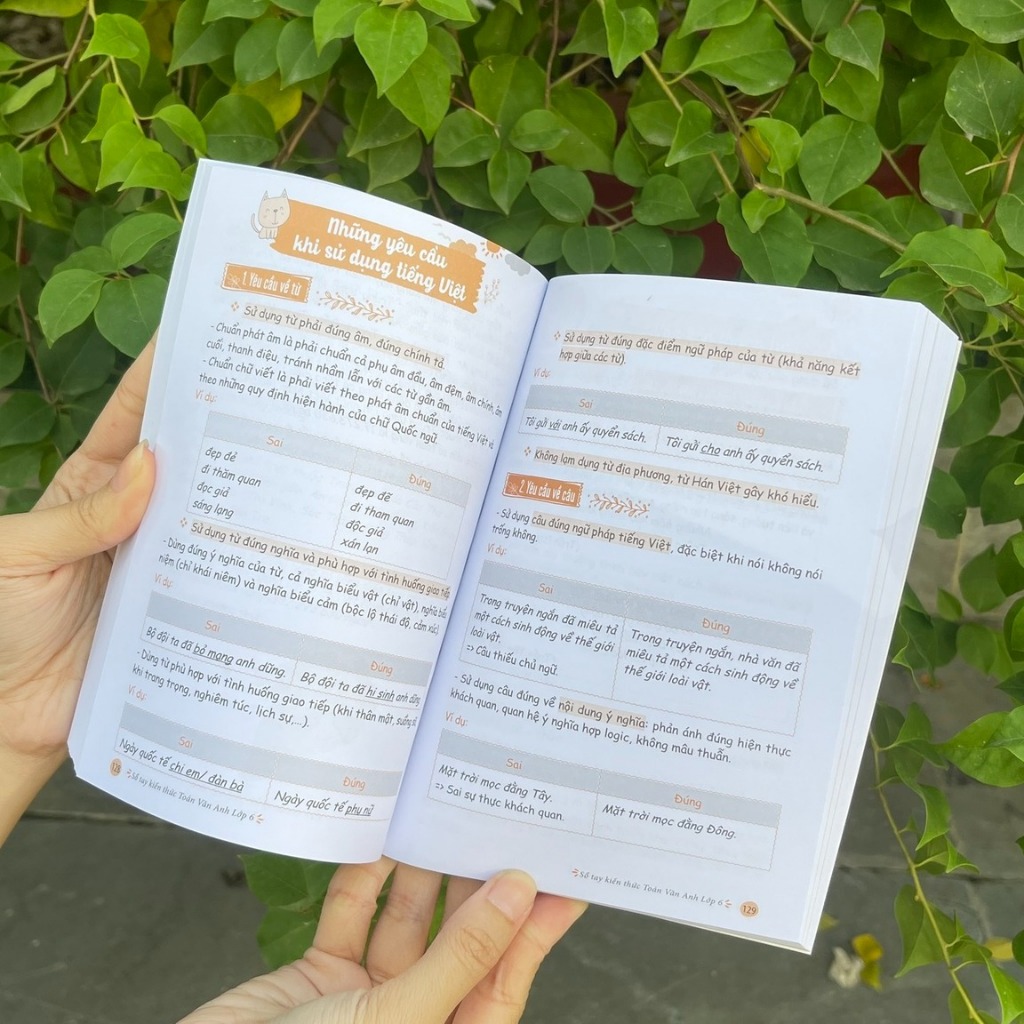 Ảnh Sách - Sổ tay kiến thức Toán – Văn – Anh Lớp 6 - MCBooks 2