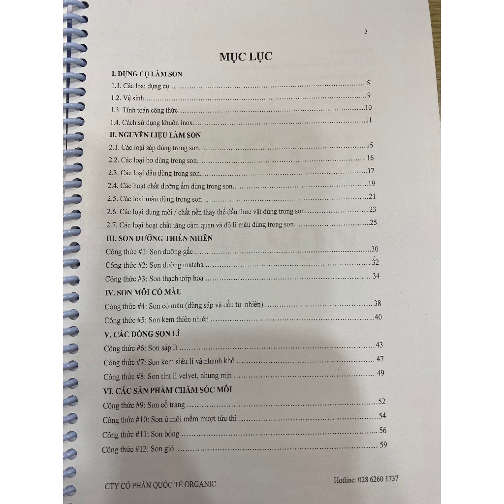 TÀI LIỆU LÀM SON HANDMADE