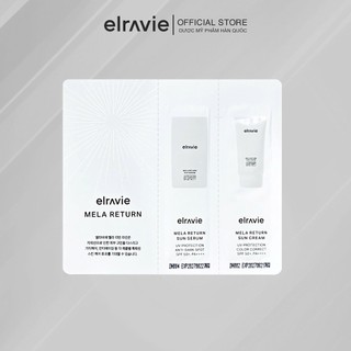[GIFT] Set Sample Sản Phẩm Chống Nắng Elravie Mela Return