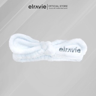 [GIFT] Băng đô cài tóc rửa mặt cho nam nữ Elravie vải mềm mại phù hợp mọi kiểu dáng